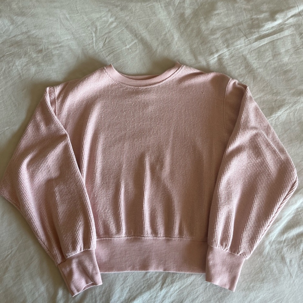 Light Pink sweater size medium brand reflex